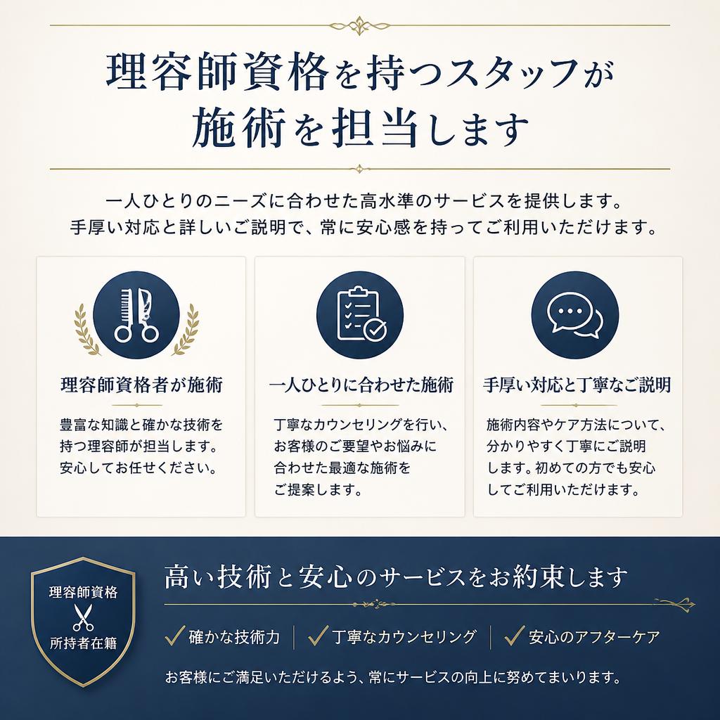 期待以上のサービスと技術