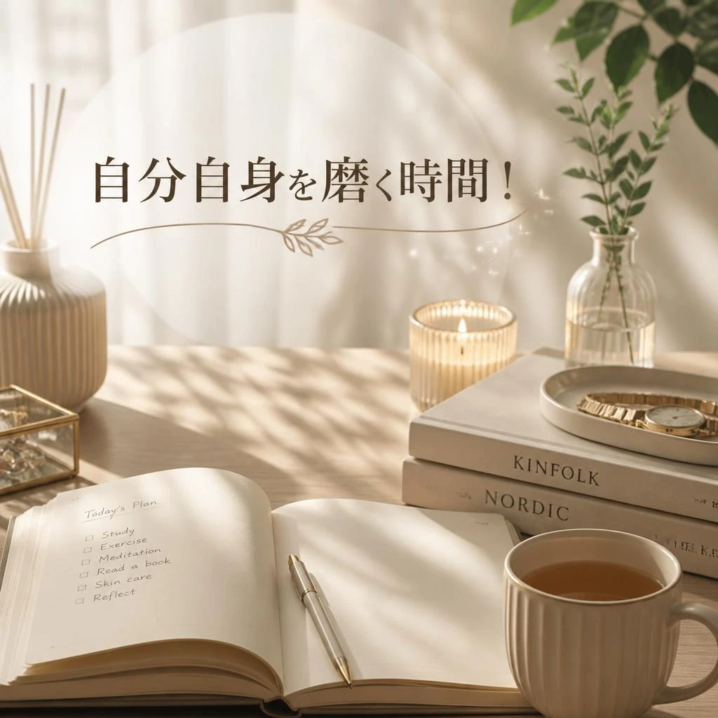 自分自身を磨く時間！