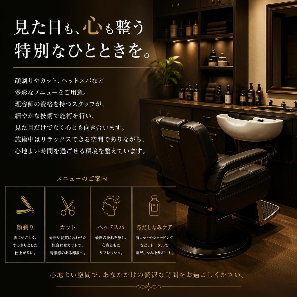 充実したメニューで心身ともにリフレッシュ