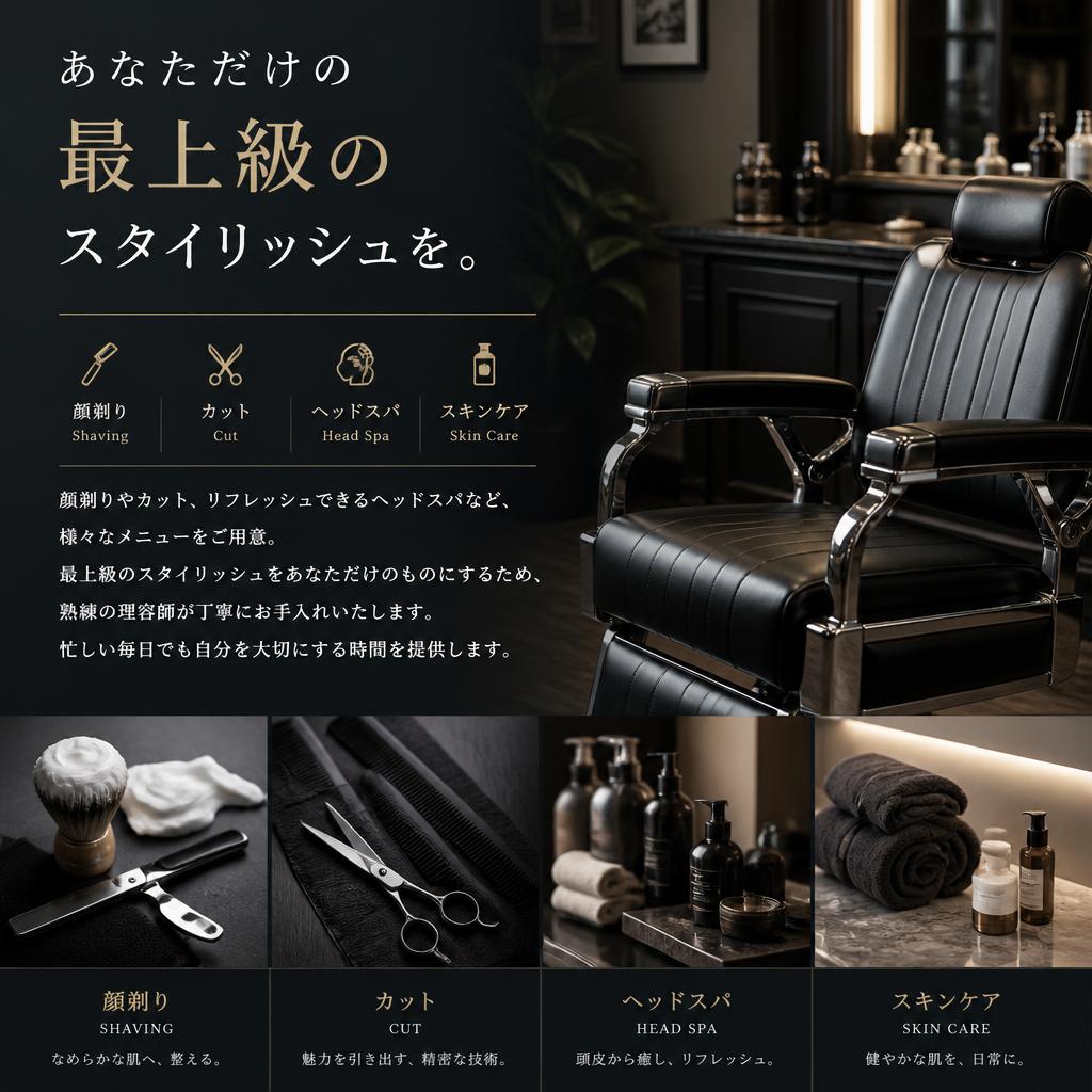 充実のメニューとケアを体験