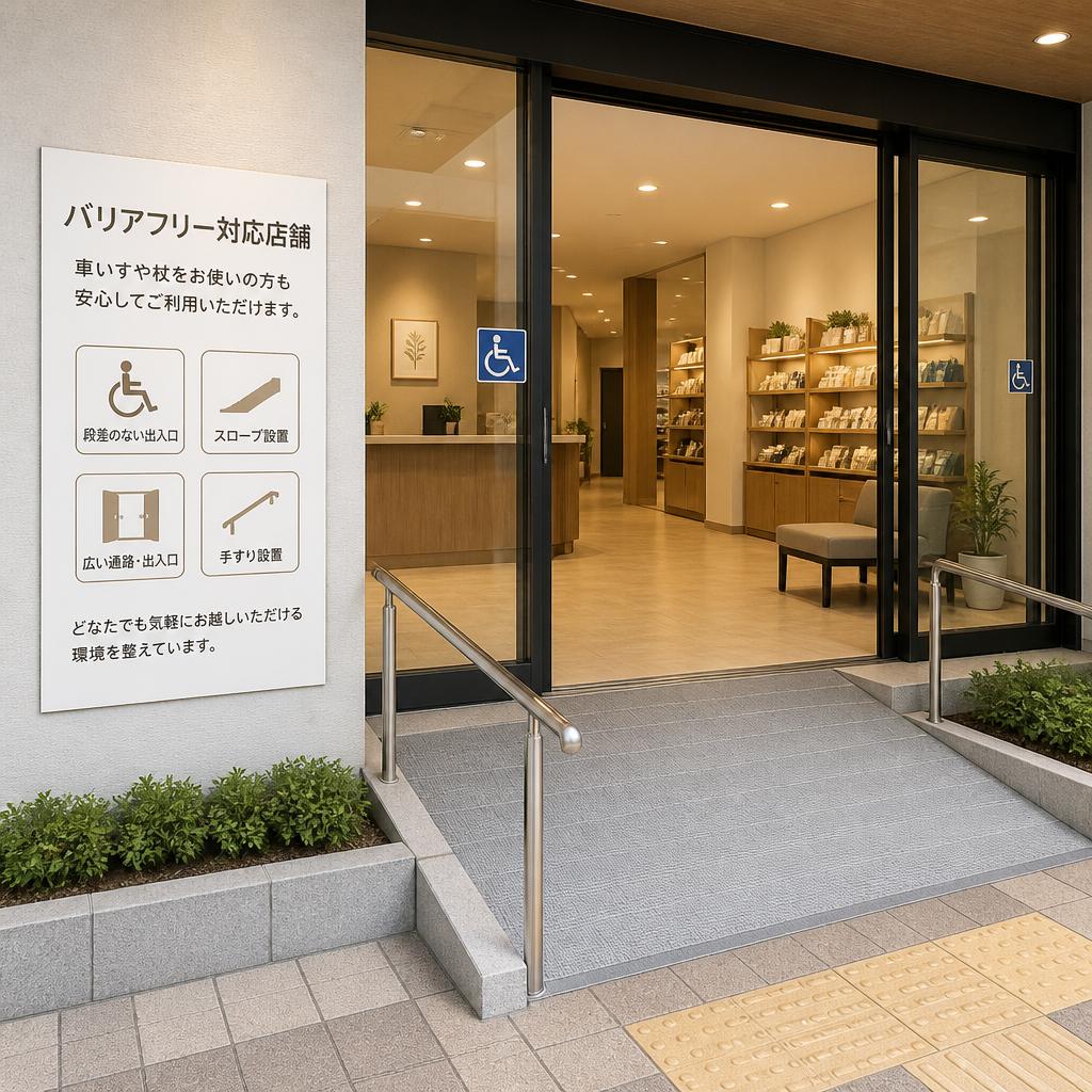 バリアフリー対応の快適な環境