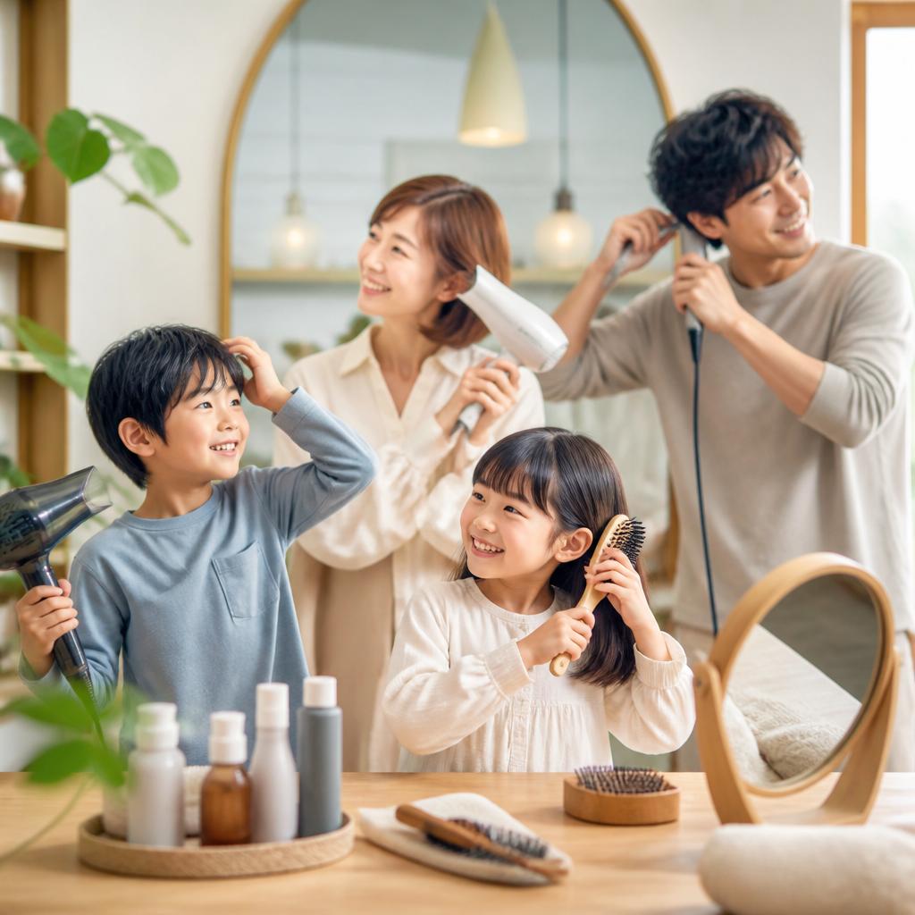 家族みんなで楽しむ、スタイルチェンジのひととき！
