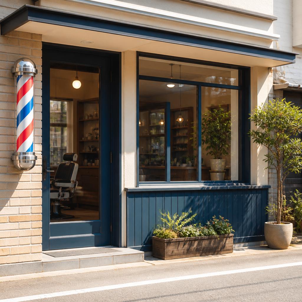 理容室ぶらっと。みんなが気軽に寄れる町の床屋さん。